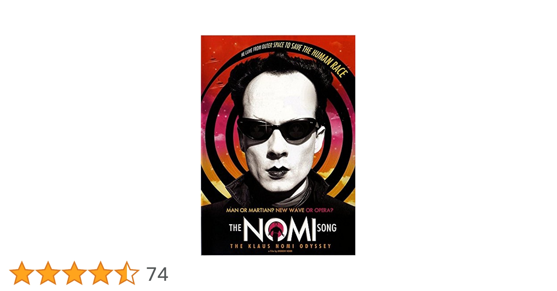 廃盤 DVD ノミ・ソング('03独) ドキュメンタリー 特典映像多数収録 Amazon.co.jp: ノミ・ソング [DVD] : クラウス・ノミ