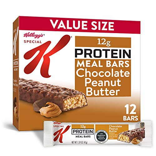 Special K Protein Meal Bars, Chocolate Peanut Butter, 19 oz (12 Count)