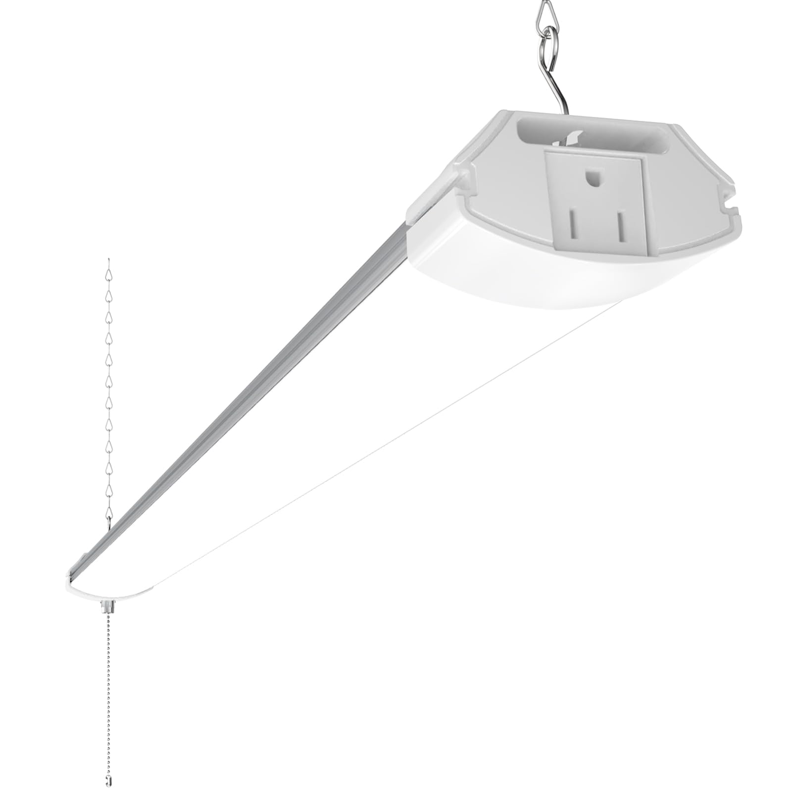 Barrina LED Shop Lights 4FT for Workshop, Garage, 45W 5000LM 6500K, 6 Packs