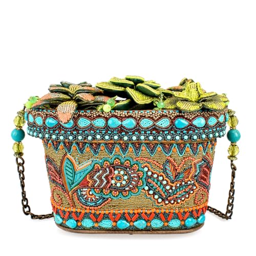 Mary Frances Succulent Crossbody Handbag, Multicolor3