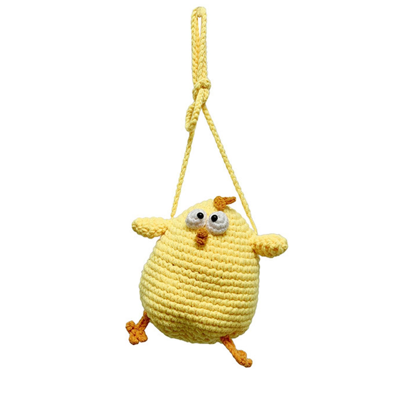 GHYTRIGEN Cute Coin Purse,Chicken Purse,Kawaii Purse,Crossbody Women's Coin Purses and Pouches,Suitability Animal Purses for Little Girls Mini Backpack Keychain,Cute Wallets For Teen Girls