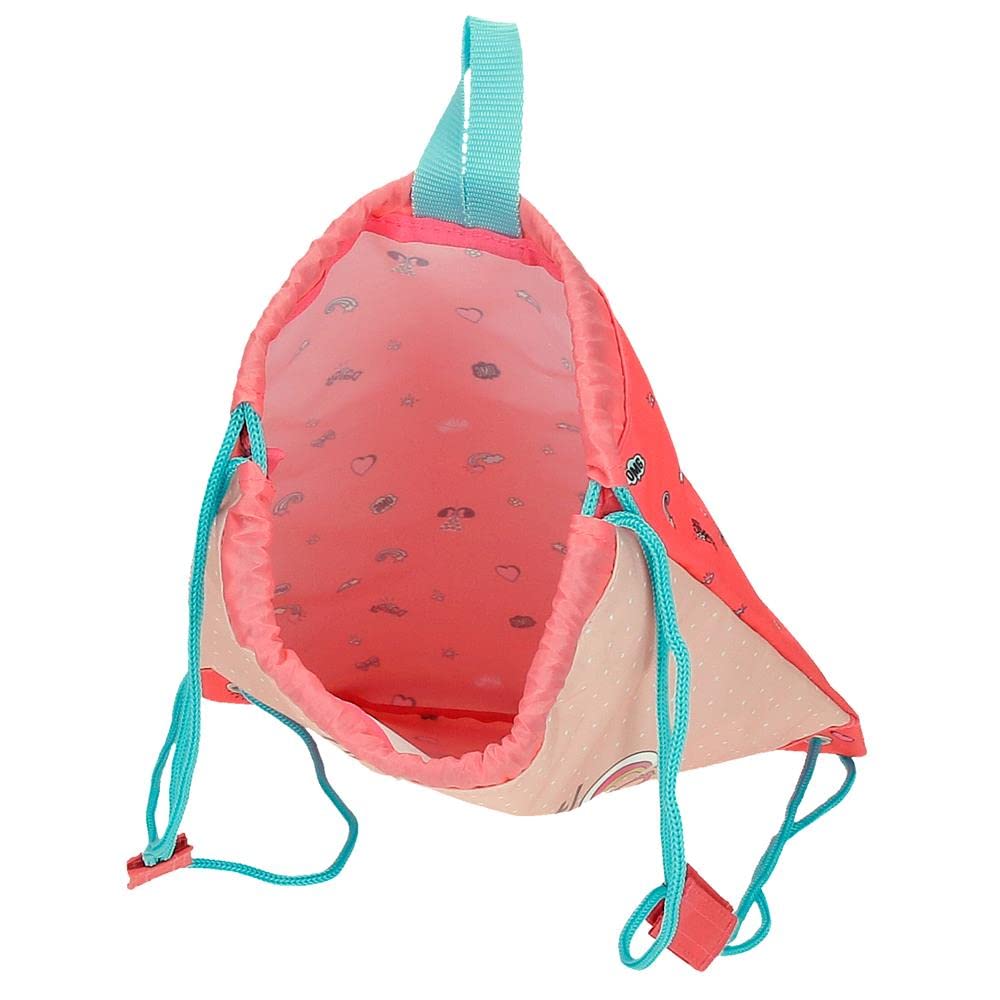 Disney, Minnie Lovin Life Mochila Saco Multicolor 27x34 cms Microfibra
