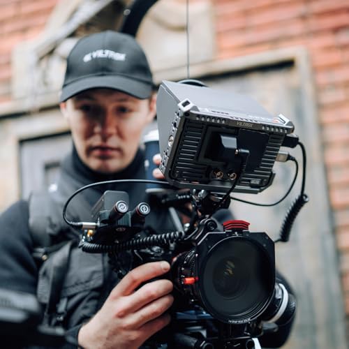 Camera Field Monitor 2000nit HD 1920x1080 IPS Touch Screen with 3D LUT Touch Screen 4K HDMI Camcorder DSLR Cameras Video Monitors with Sunshade Hood/np-f550 Battery VILTROX DX-3 6inch Kit