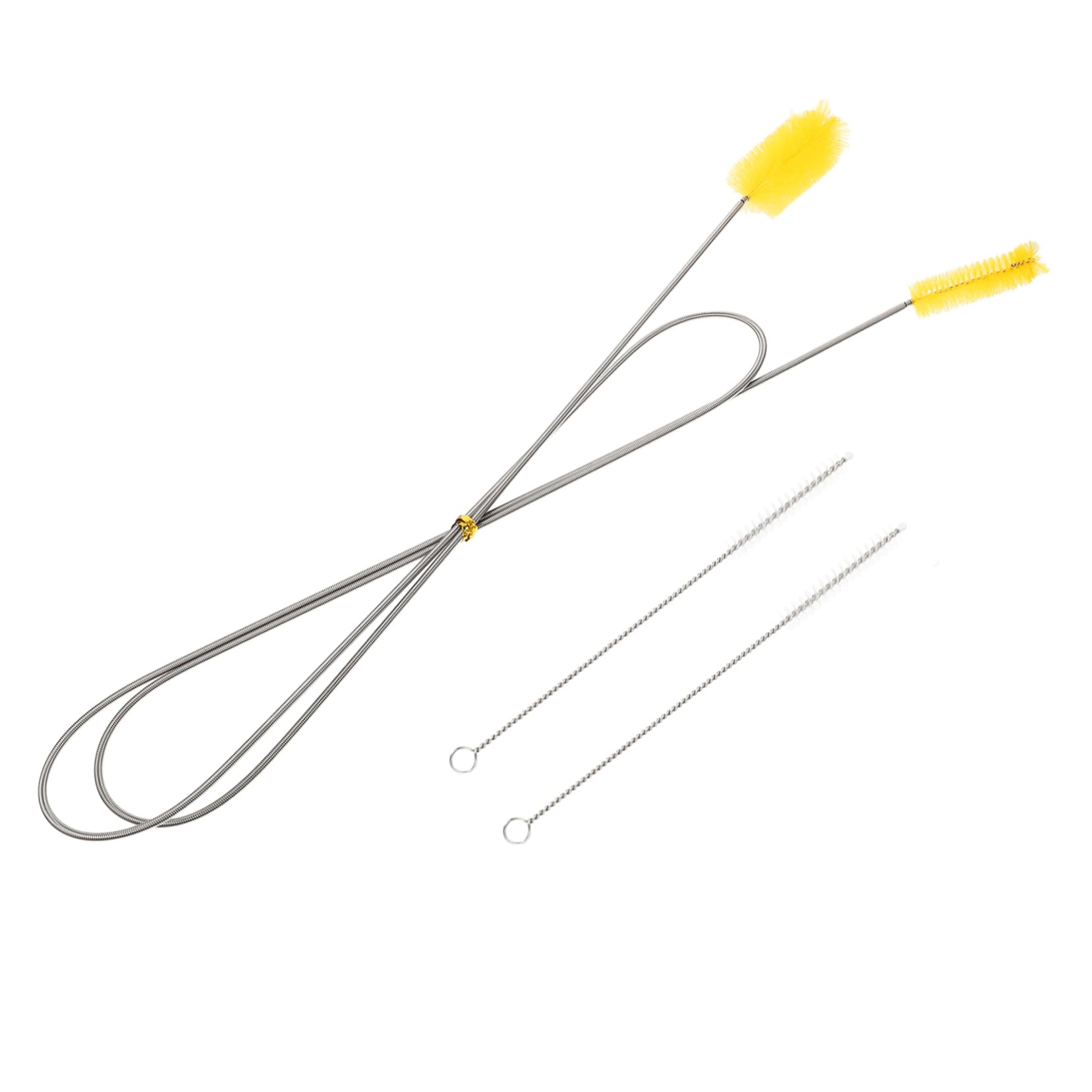 CIYODO Spring Brush for Hose Double-Ended Cleaning Brush for Fish Tank Drain Cleaning Brush for U-Shape Tube