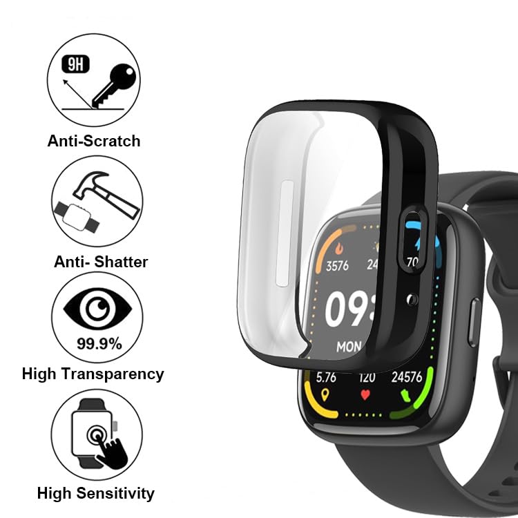 6 Pellicole Morbide Protettive Per Display – Compatibili Con Smartwatch LODIMEKE IDW26 1.83 Pollici, Alta Trasparenza E Auto-riparazione - 2