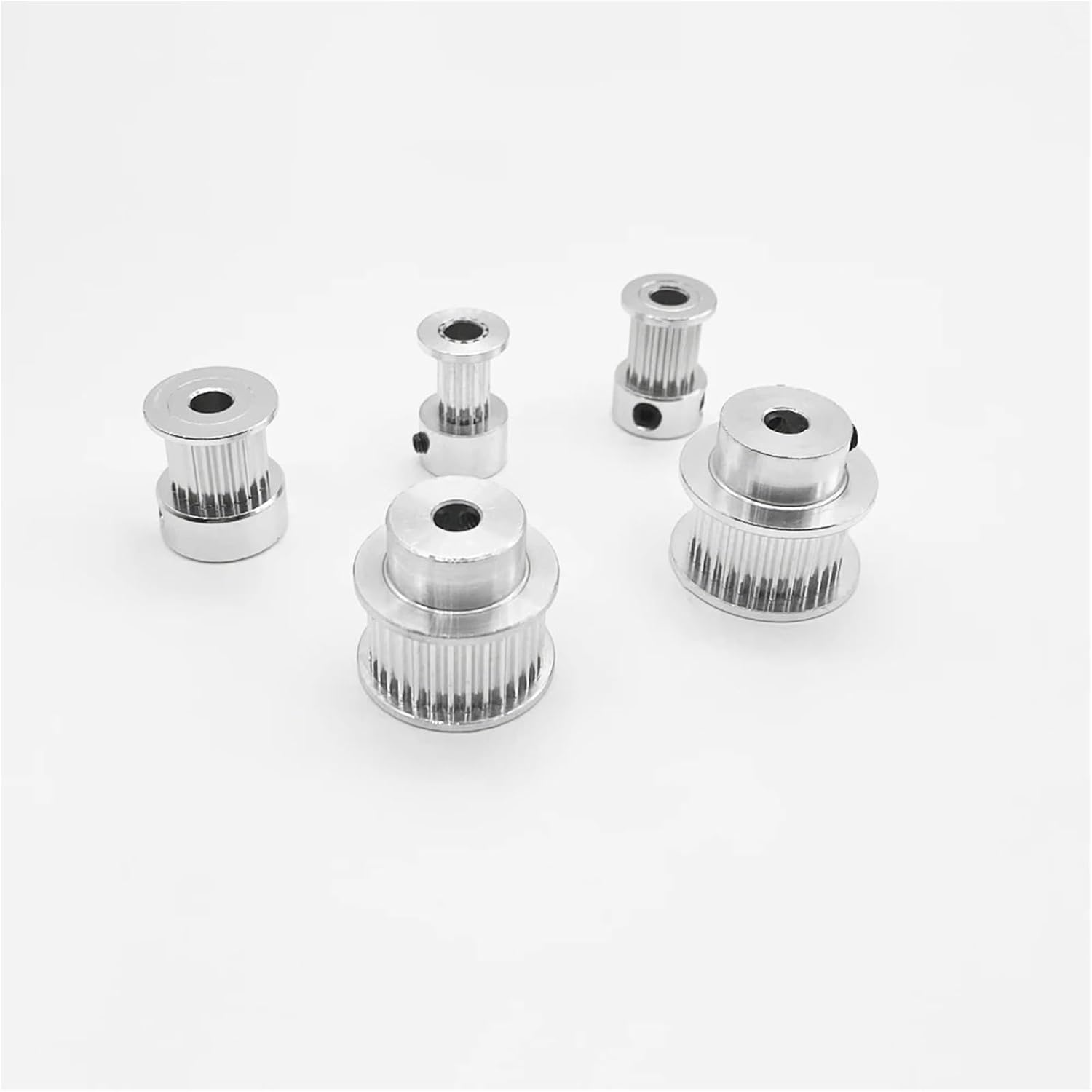 Pulley 2gt 12T/14T/16T/20T/30T/32T Deceleration 1:1 3D Printer Belt Width 10mm Wheel Center Aperture 3-8mm(264mm,20TB5-20TB5)