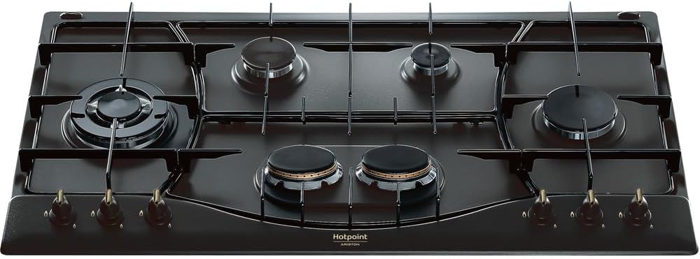 Piano cottura a gas Hotpoint: 5 fuochi, - PHN 960MST (AN) R/HA