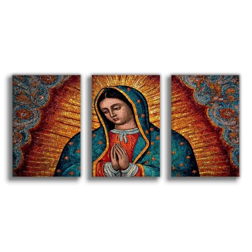 Poster sur toile Our Lady of The Glass impression haute qualité