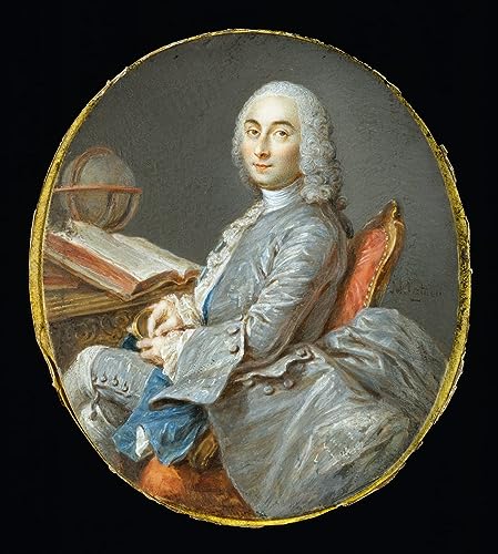 Affiche toile François Cassini De Thury par Jean-Marc Nattier : grand format 60x90cm
