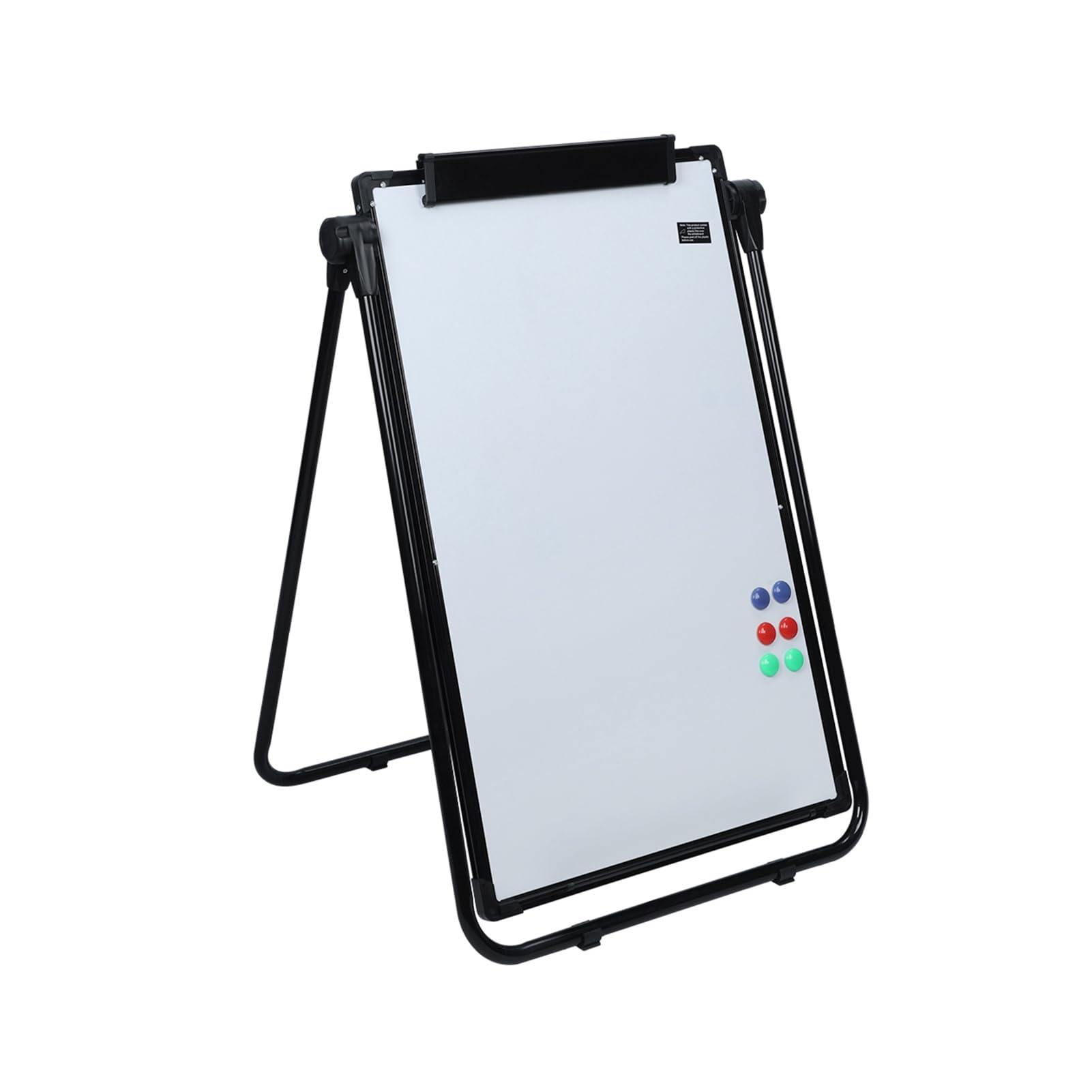Doppelseitiges Whiteboard, Magnetisches Whiteboard mit Ständer, Höhenverstellbar & 360 Grad drehbarer Ständer, Flipchart mit Löschen, Marker für Zuhause, Büro, Schule XL