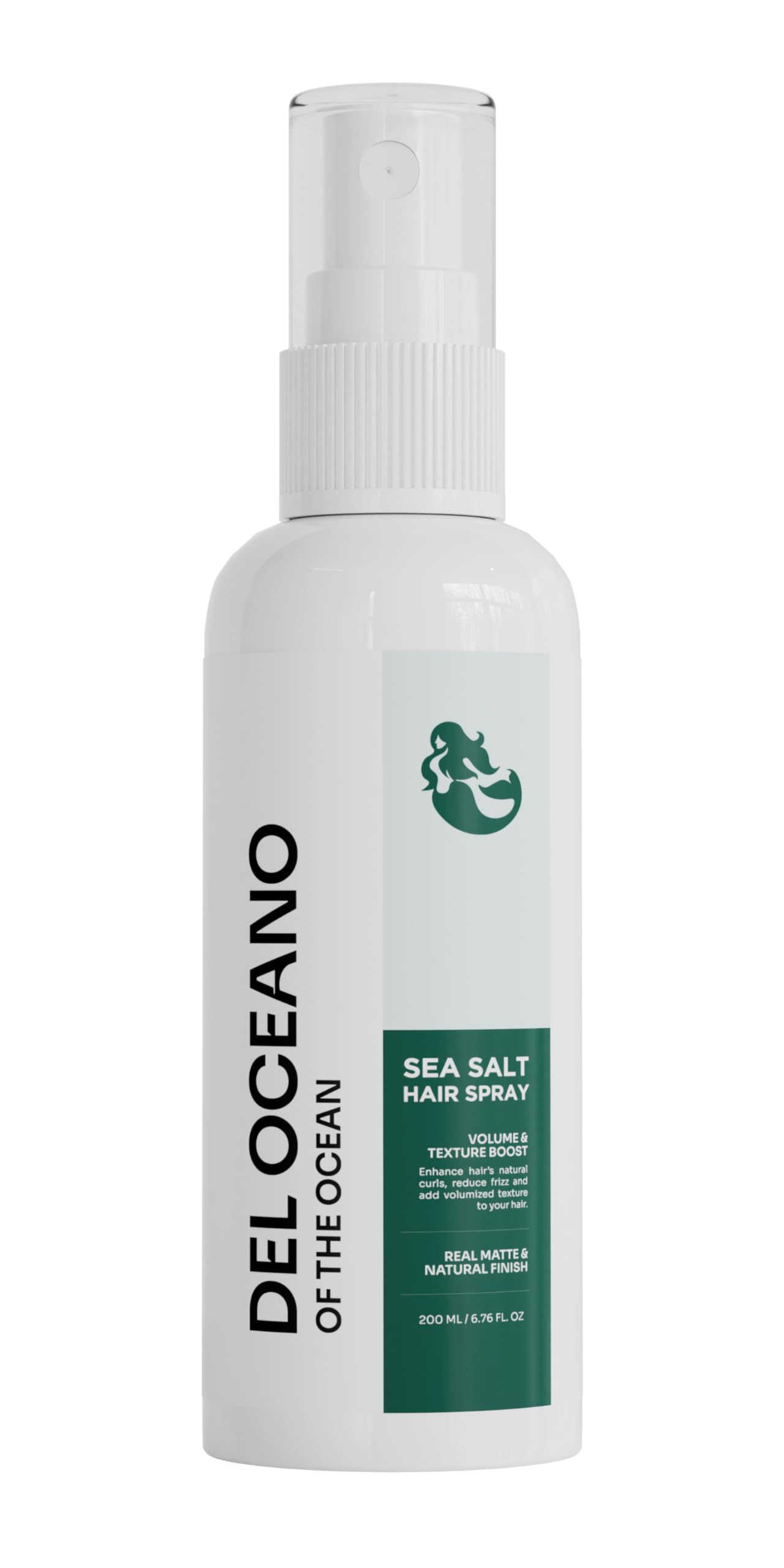 Sea Salt Spray Coconut Scented by Del Oc ano Instant Volume Texture Thickness Light Hold Natural Finish Sea