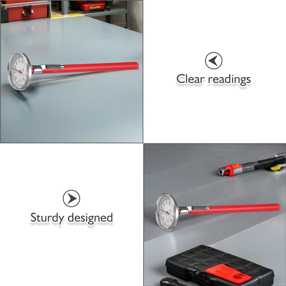 GALPADA 3pcs Car Thermometer Mechanical: Air Conditioner Thermometer for Interior - Compact Temperature Gauge for Car Ac Vent Use
