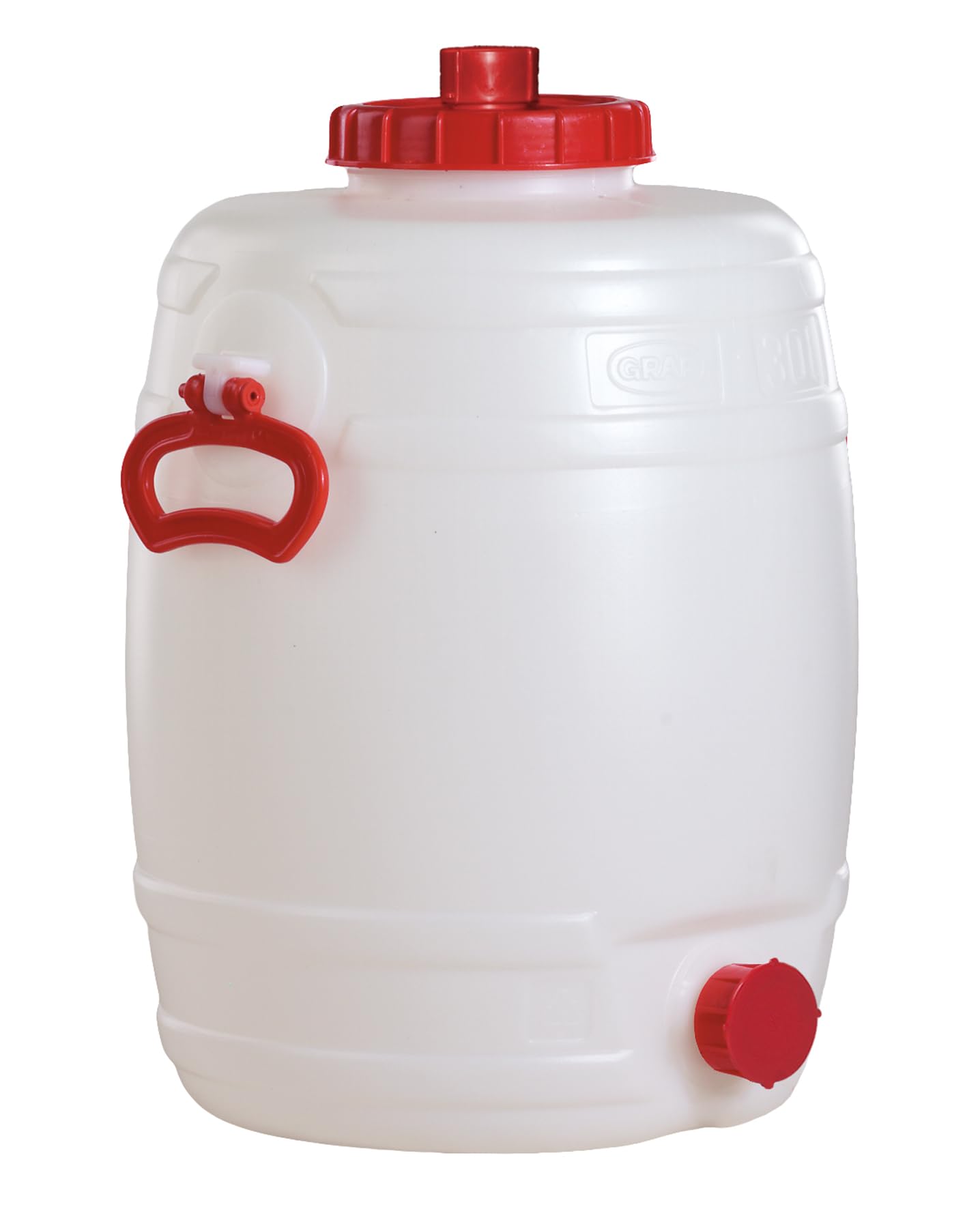 GRAF bidón Universal 30 L Redondo de PE Apto para Alimentos
