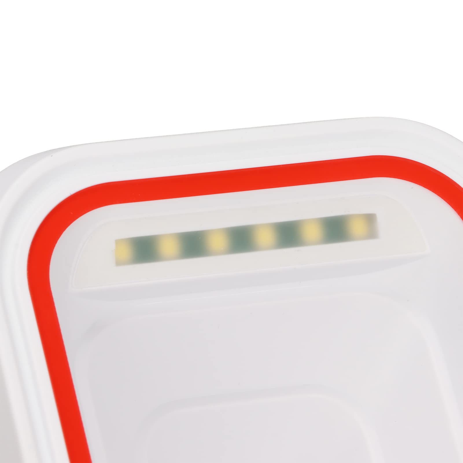 2D-Barcode-Scanner, Kabelloser Desktop, Automatischer Freihändiger 1D-QR-Code-Leser, USB 2,4 G BT, Kabelgebunden, für Supermarkt, Lagerhaus, Geschäft, Kompatibel mit XP 7 8 10 OS X, 2000 MAh
