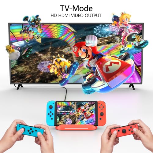 image for RREAKA 5 in 1 Switch Dock for Nintendo Switch OLED TV Adapter Switch D