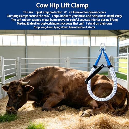 4410LB Cow Hip Lift Clamp,Adjustable Width with Non-Slip Anti-Pinch Design by GGnbcy - Image 2