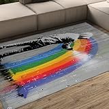 Design stampato unico ed elegante – Fai colpo con questo tappeto da salotto 90x150cm, con stampe accattivanti che uniscono palette di colori vibranti a un fascino artistico. Ogni design è selezionato con cura per valorizzare lo spazio con un tocco di interesse visivo e personalità.