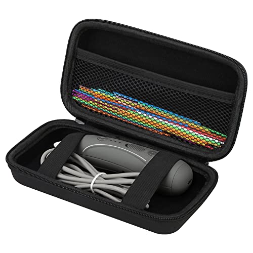 Elonbo Paquete portátil Start+ Essentials (2024) Juego de bolígrafos 3D para niños, Estante de Almacenamiento de Viajes de bolígrafos de impresión 3D, Negro+Interior Negro