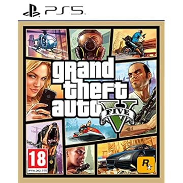 Rockstar Games PS5 Grand Theft Auto V Digital Gaming System
