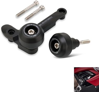 AL-mart Motorcycle Frame Slider Crash Guard Engine Guard Protector Fall Protection For BMW S1000RR 2019-2023