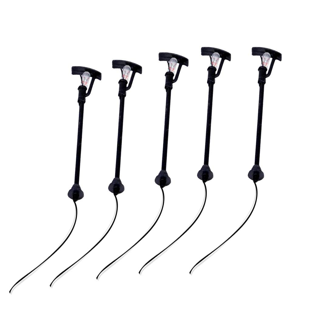 Street Light LED Single-Head Lamp Post for Railway Train Sand Table Model 02 |Toys & Hobbies | Model Railroads & Trains | HO Scale | Parts & Accessories | Lamps & Lights-image-11