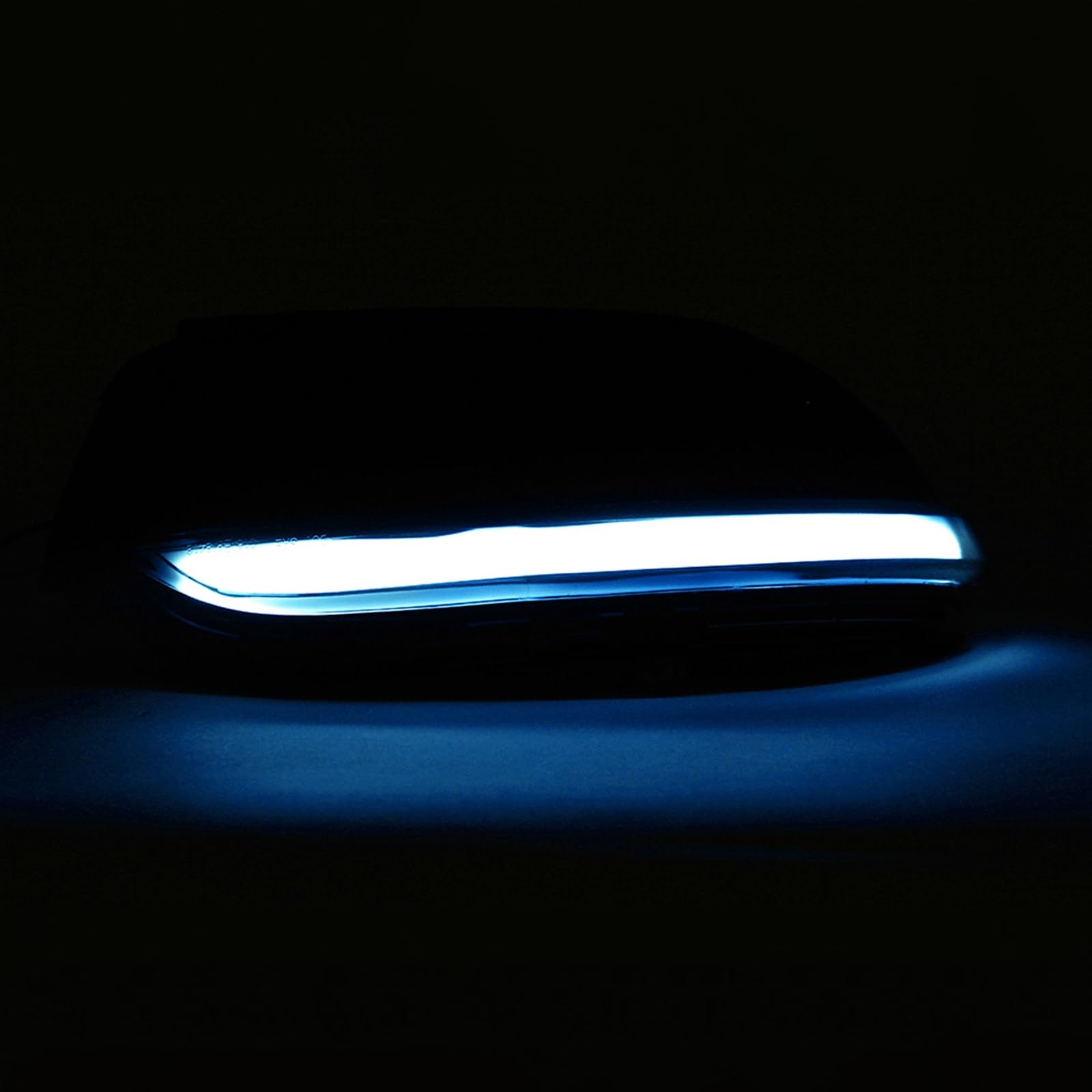 2 szt. Niebieski Emark Reaview lampka w lusterku, kierunkowskaz w lusterku bocznym migacz dynamiczny włączony kierunkowskaz, dla VW, dla Scirocco, MK3, dla Passata B7 CC Światło kierunkowskazu