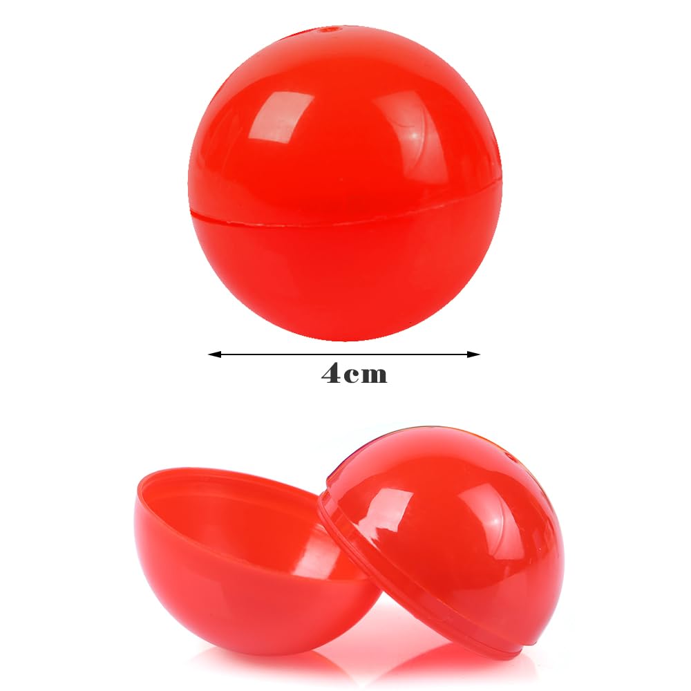50 Stück Lotterie-Kugeln – Bunt, 3 Cm, Befüllbar Für Tombola, Party & Spiele
