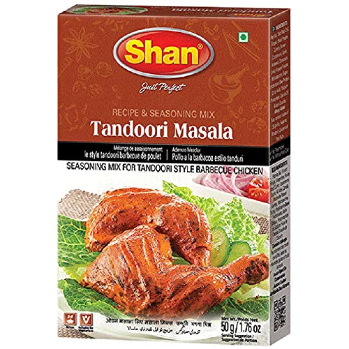 Image of Shan Tandoori Masala, 1.76 Oz,50 G, 6 Pack.