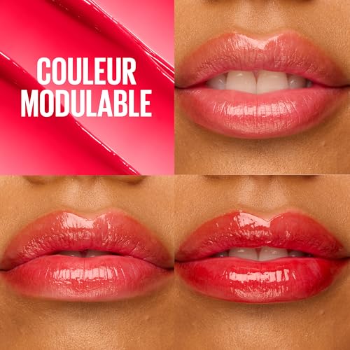 Maybelline New York Lip Tint, Aufbaubarer Lippen-Balsam, Feuchtigkeitsspendender &Ouml;l-Balsam f&uuml;r sp&uuml;rbar glattere Lippen, Verschwommen mattes Finish, Lifter Glaze, Farbe: Berry Haze