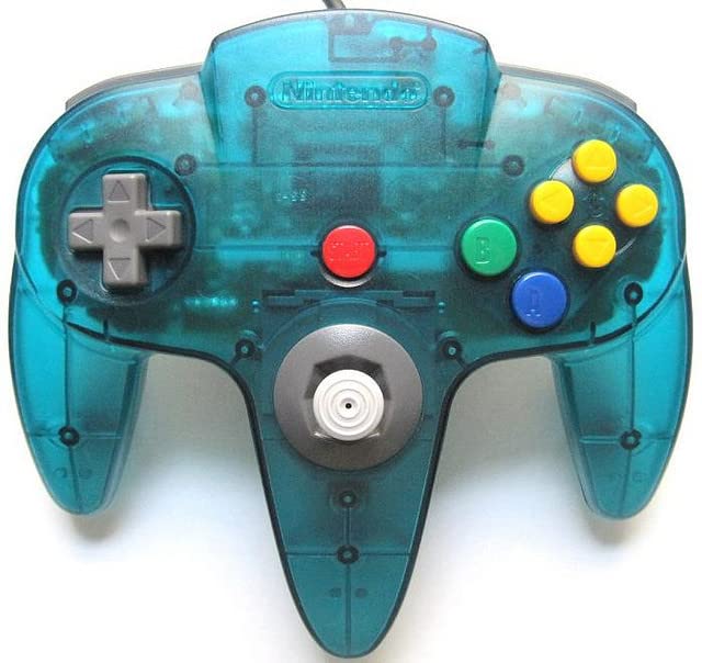 Nintendo 64 Controller - Ice Blue (Renewed)