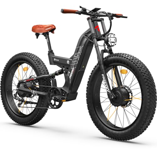 FREESKY Dual Motor 45MPH 120Mile 260NM LG Cells Electric Bike for Adults