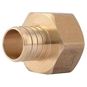 ネスミス フリスビー SharkBite 3/4 x 1 Inch Crimp Female Adapter, Brass Plumbing
