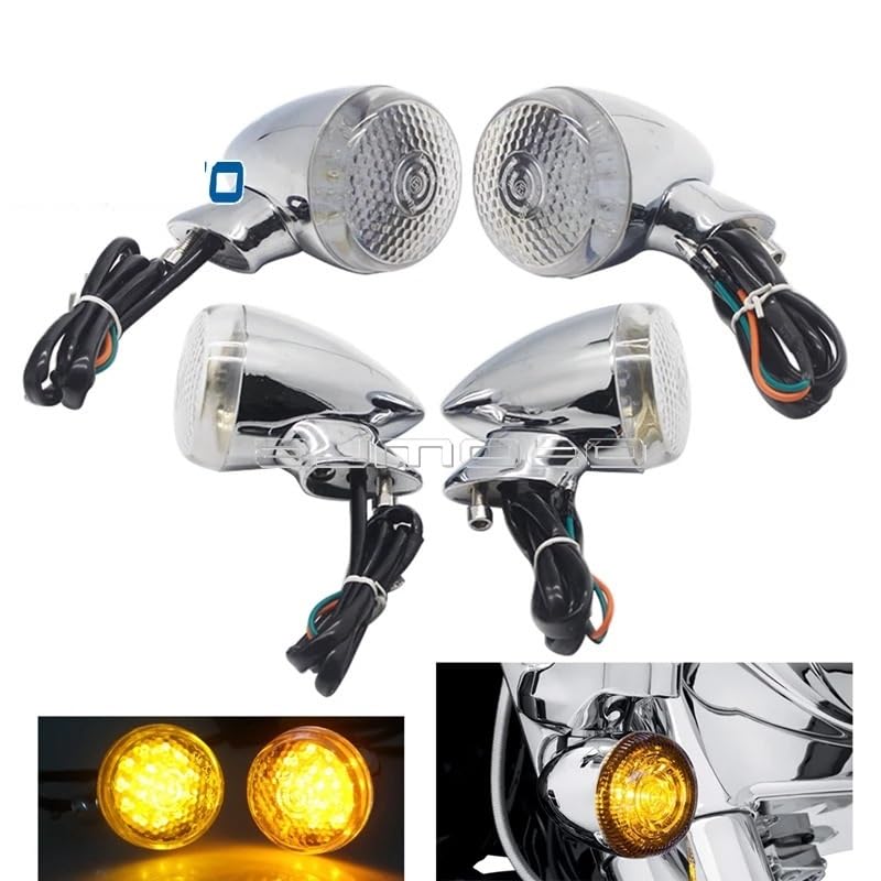 Indicateurs clignotants de moto étanches et haute luminosité