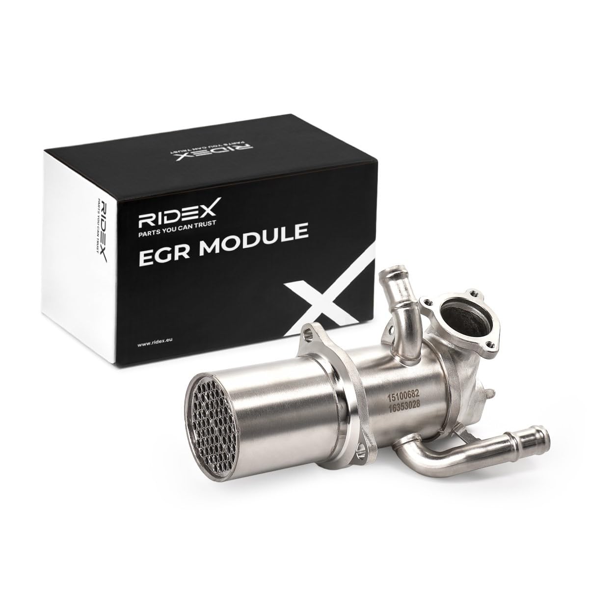 RIDEX 4198E0072 Modulo EGR senza valvola EGR (ricircolo gas scarico) Compatibilità con AUDI A4 Avant 8K5, B8