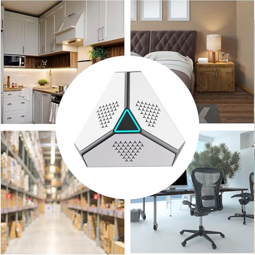 Ultraschall für Ratten, Ultraschall gegen Mäuse, Ultraschall Maus und Ratten, 360° mit LED-Licht, Ultraschall-Abwehrmittel für Mäuse, Nager, Schädlinge, Ratten, Spinnen, Motten, Ameisen