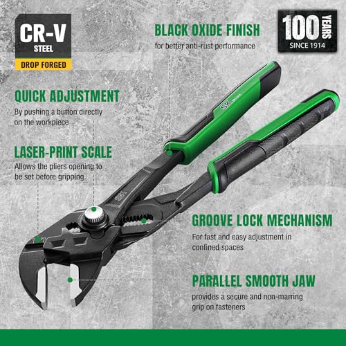 SK 10-Inch Pliers Wrench
