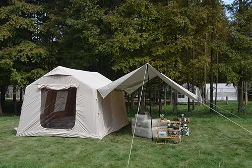 Carpa inflable para camping 9.8x13ft para 6 personas miniatura 1