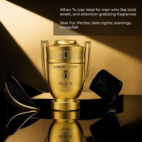 Image of Lavie Sport Aurus Intense Eau De Parfum | Luxury Collection 100ml Perfume | Perfume for Men