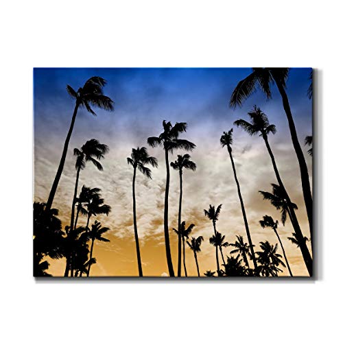 WEXFORD HOME Landscape Picture Canvas Wall Art Print Decoration Painting Ocean Floral Forest Painting Photo for Living Room Bedroom Office, Ready to Hang
