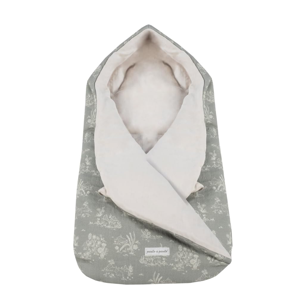 Saco Capucha Toile de Jouy Forest