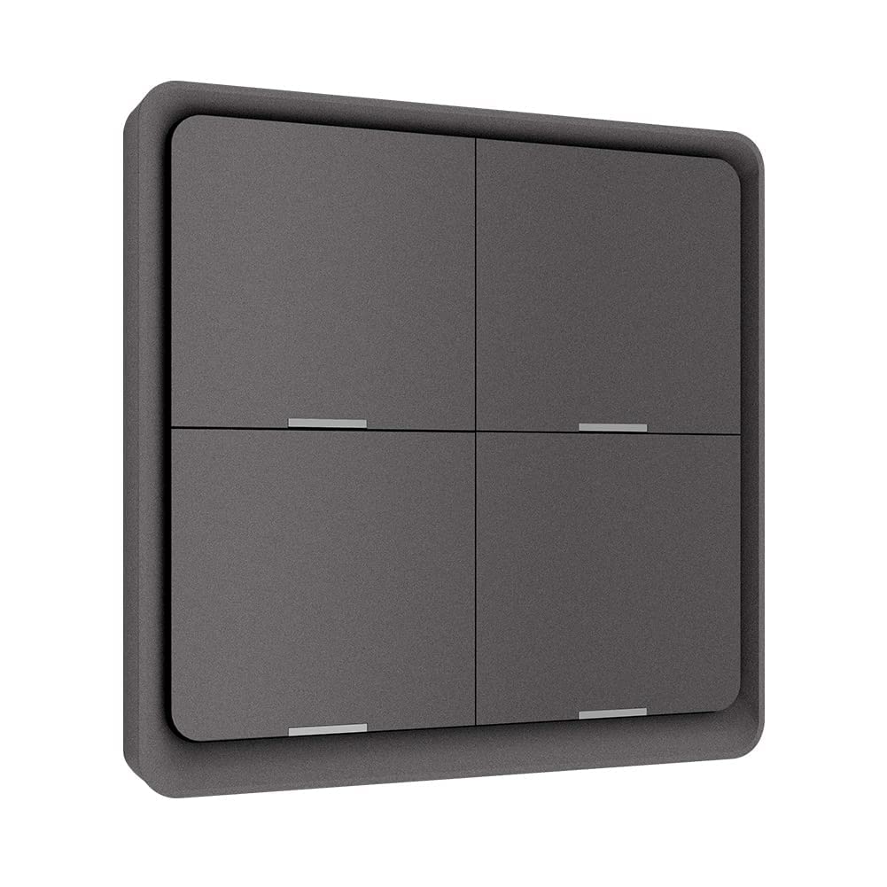 Auslese Smart Zigbee Wireless Remote Control Switch Wall Panel 4 Gang 12 Scene Controller Required Zigbee Hub App Controller Support Alexa And Google Support Home (Grey) (B0CY5PWHTH) Amazon Price History, Amazon Price Tracker