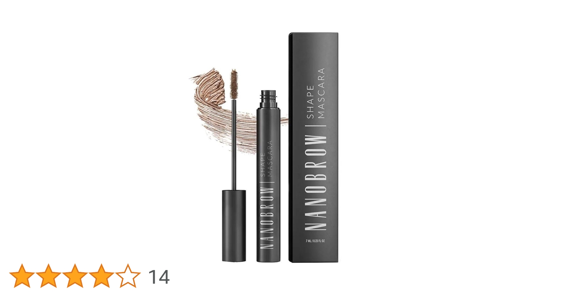 unnobe Eyebrow Mascara ×8 Nanobrow Shape Mascara - mascara for eyebrows, perfect brow
