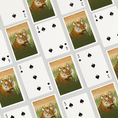 Baraja de Poker Sumatran Tiger 52 Cartas miniatura 4