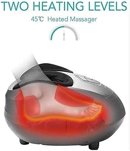 Miniatura 7 de TOEWOE Máquina masajeadora de pies con calor, masaje de tejido profundo, alivio del dolor, vibración y compresión, mejora la circulación sanguínea,