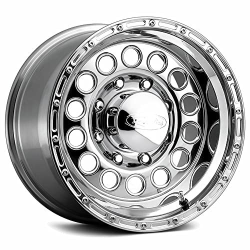 Raceline Wheels 887 Rock Crusher Polished Wheel (17 x 9. inches /8 x 165 mm, 0 mm Offset)