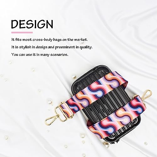 Image of Adjustable Handbag Strap Wide Purse Strap Replacement Shoulder Crossbody Bag Strap