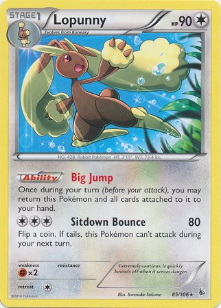 Amazon.co.jp: Pokemon - Lopunny (85) - XY Flashfire