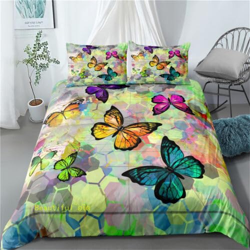 Funda nórdica 155x220 cm microfibra verde para cama individual de 90