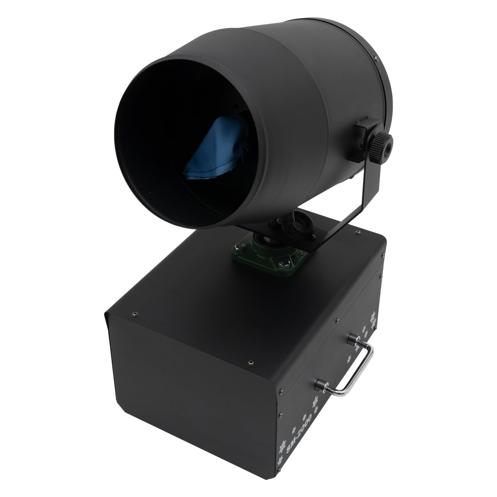 Rotation Angle-90° Snow Machine, High Output Snow Maker with Wired Wireless Remote Control, Portable Fake Snow Machine Indoor Snowflake Maker for Christmas Wedding Parties Stage