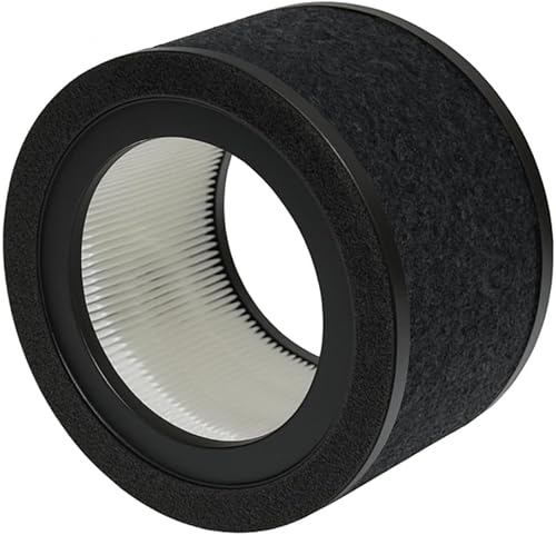 Miniatura 5 de Nispira Filtro de repuesto L True HEPA + prefiltro de carbón activado compatible con purificador de aire GermGuardian AC4200W FLT4200, 2 paquetes